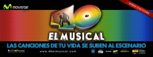 Banner 40 EL MUSICAL (GRANDE)